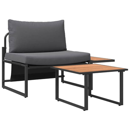 Garden Sofa Set 2 pcs Anthracite   Garden Sofa Set 2
