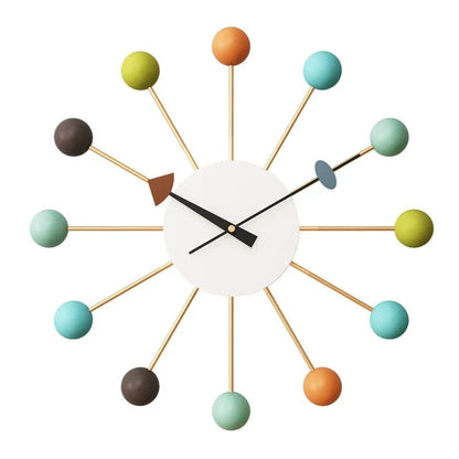 Home Wall Watch Simple Color Watch Creative Silent Fashion Dopamine Wall Watch
