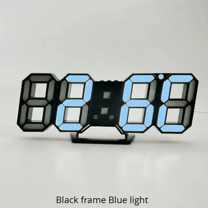 Digital Wall Clock Desk Watches Electronic Alarm Modern Home Decoration for Bedroom Decor Interior Led Table Clocks Living Room