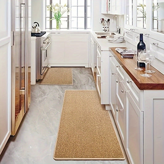 1Pc Laundry Room Rug And Mats 25X95In,